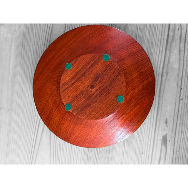 Wood Mid-Century Sculptural Wooden Bowl, 1960s For Sale - Image 7 of 9