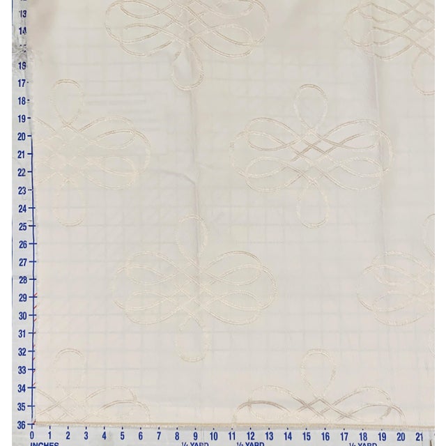 Robert Allen "Dangle Loop" Driftwood Embroidered Crest Fabric- 3.25 Yards For Sale In Los Angeles - Image 6 of 7