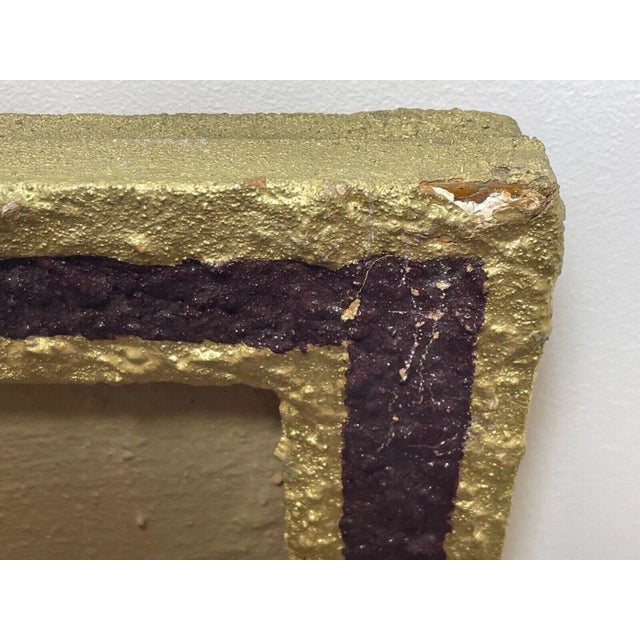 Large Religious Oil Painting the Icon of Madonna Del Popolo C1931 For Sale - Image 9 of 11