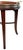 Early 19th Century Georgian Mahogany Oval Tray on Stand with Brass Bound Decoration, 1800 For Sale - Image 5 of 13