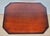 Wood Mid-Century Octagonal Tripod Side Table with Drawer, 1950 For Sale - Image 7 of 17