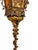 Vintage Italian Renaissance Revival Gilt-Metal and Iron Floor Lanterns — Matching Pair, 76 Inches Tall For Sale - Image 9 of 11