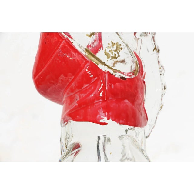 1960s Spanish Figurative Bullfighter Glass Bottler For Sale - Image 10 of 13