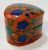 Folk Art Vintage Lacquered Floral Trinket Box For Sale - Image 3 of 6