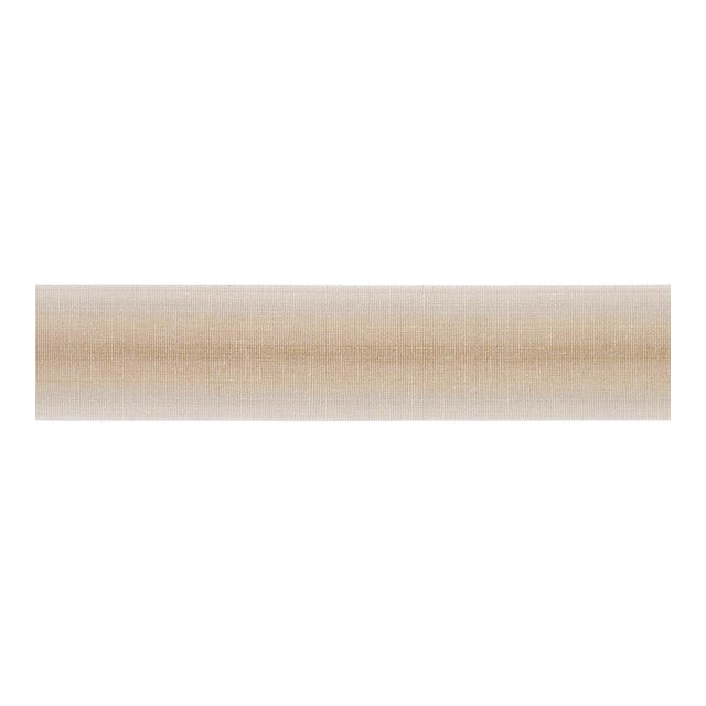 Schumacher Sunset Tape Narrow Trim in Ivory For Sale