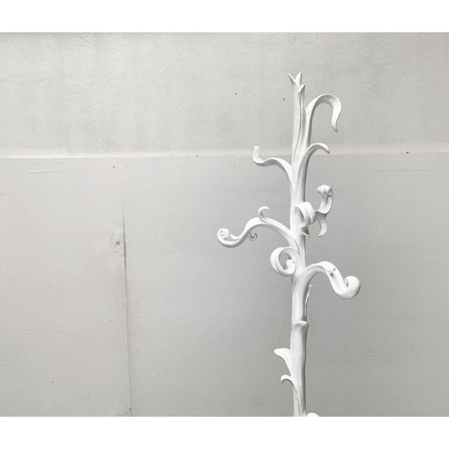 Imposing coat rack from Italy in postmodern design language. A functional coat stand with object character. Branches...
