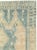 This mid-20th-century Persian Afshar rug presents a softly geometric composition in muted blue, ivory, beige, and pale...