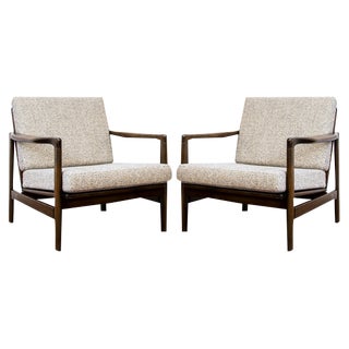Set of B 7522 Armchairs by Zenon Bączyk, 1960s For Sale