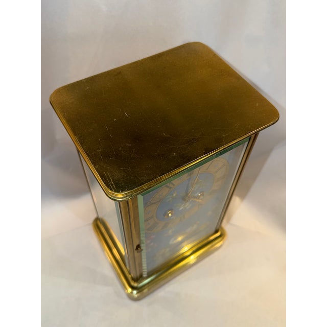 19th Century French Japonisme Crystal Regulator Mantel Clock, Aesthetic Movement For Sale - Image 12 of 12