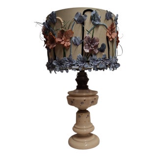 Antique Table Lamp with Glass Base from Lamplove, 1890s For Sale