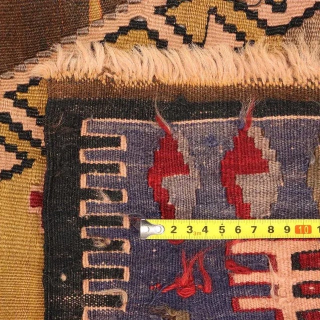 Kilim Rug in Wool For Sale - Image 9 of 10