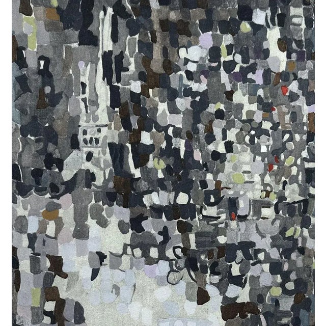 Modern Maria Vieira Da Silva, Composition, 1956, Stencil For Sale - Image 3 of 5