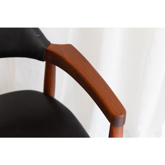 1950s Danish Modern Teak Armchair by Tove & Edvard Kindt-Larsen, 1950s For Sale - Image 5 of 18