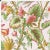 Traditional Red from Scalamandre crafted by Cloth & Company Geneva King Bed, Pink Tropical Flora For Sale - Image 3 of 7