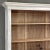 Grand 19th Century French Rustic Neoclassical Bookcase in Whitewashed Pine For Sale - Image 9 of 13