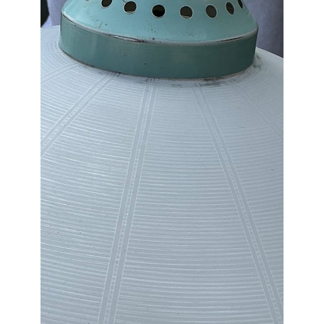 Vintage Mid-Century Modern Pendant Lamp For Sale - Image 4 of 12