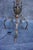 1920s Spanish Revival Wrought Iron Candelabra Floor Lamp For Sale In Los Angeles - Image 6 of 8