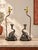 Metal Hollywood Regency Ornate Elephant Sculptural Table Lamps - Pair For Sale - Image 7 of 9