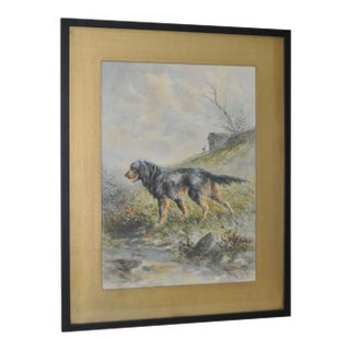 Hunting Dog Hugo Anton Fisher For Sale