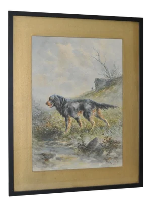 Hunting Dog Hugo Anton Fisher