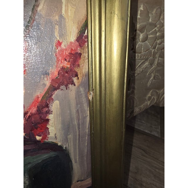 Early 20th C Impressionist Still Life Painting For Sale - Image 4 of 10