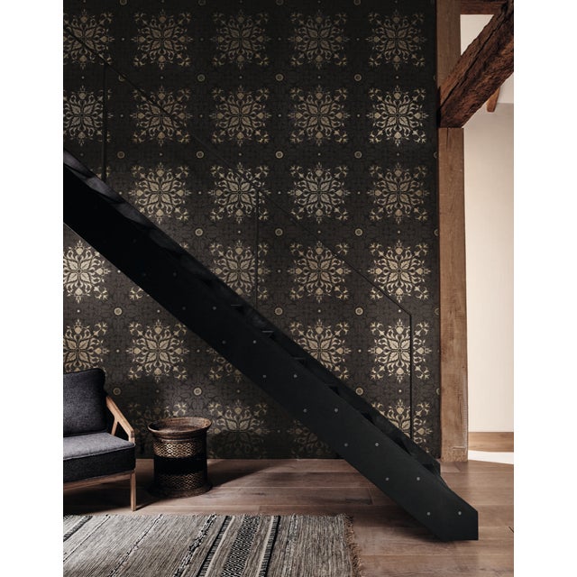 Morris & Co Pure Net Ceiling Wallpaper in Stone/Chalk Chairish