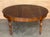 19th Solid Walnut Oval Center Country Table with turned legs, France It´s a very impressive table, very heavy and...