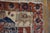 Early 20th Century 1900s Ivory Pair of Pictorial Baluch Ferdous Carpets ( 3'7" X 6'1") Handknotted Woo Rugs For Sale - Image 5 of 6