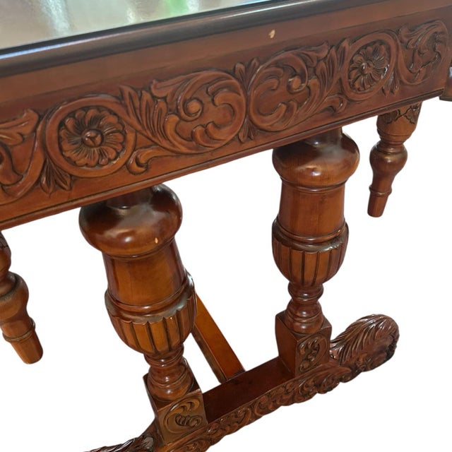 1990s 1990’s Design Toscano Sir Benedict’s Renaissance Library Table For Sale - Image 5 of 10