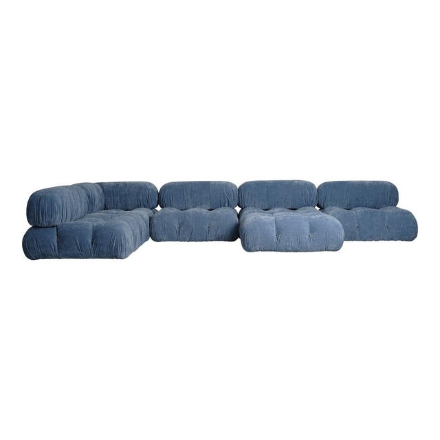 Vintage Camaleonda Sofa by Mario Bellini for B&B Italia, 1970s, Set of 6 For Sale - Image 3 of 18