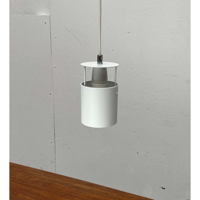 Mid-Century Modern Danish Minimalist Fyrtønden Pendant Lamp by Asger Bay Christiansen for Lys, 1960s For Sale - Image 17 of 18