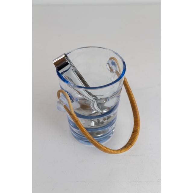 Danish Glass Ice Bucket by Per Lütken for Holmegaard, 1960s. For Sale - Image 16 of 18