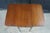 1940s Vintage Imperial Sheraton Style Mahogany Drop Leaf Gateleg Pembroke Side Table For Sale - Image 5 of 18
