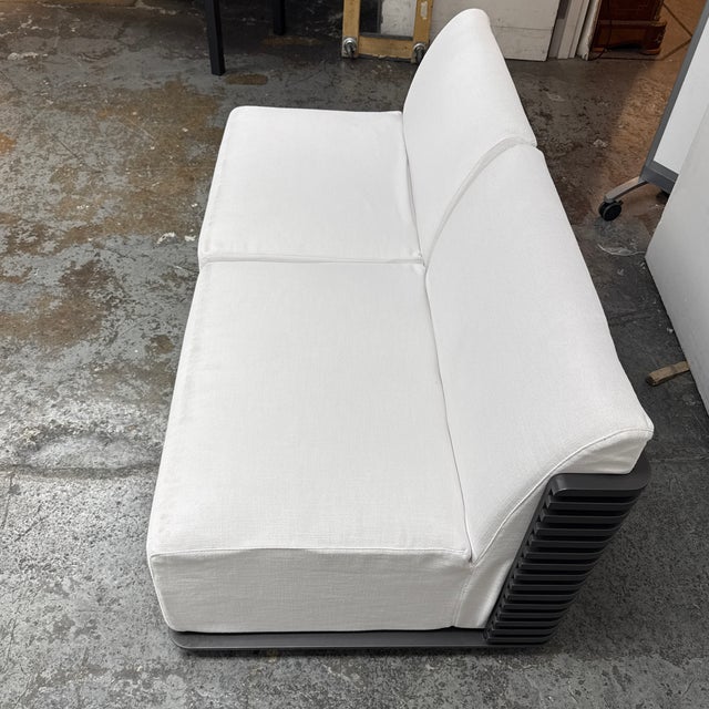 Thomas Bina & Ronald Sasson for Restoration Hardware Trelica Sofa, Outdoor For Sale In San Francisco - Image 6 of 12
