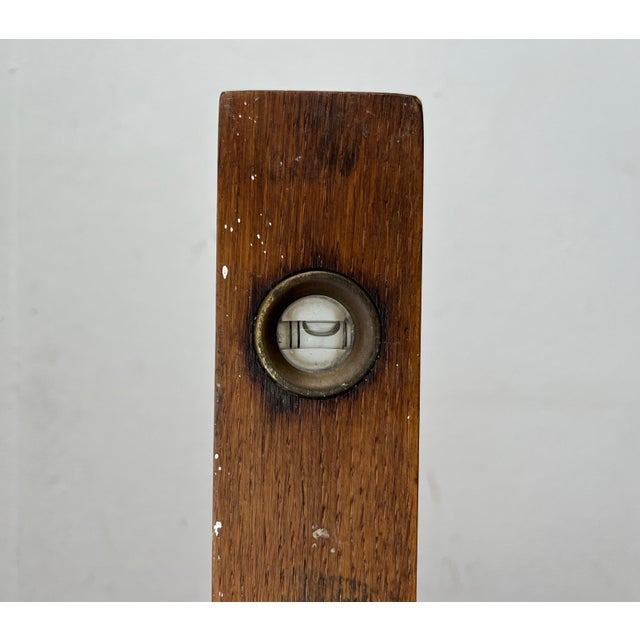Mid-Century Modern German Teak Waterlevel, 1950s For Sale - Image 12 of 18