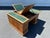 Campaign Antique Double Pedestal Partners British Campaign Desk Solid Oak -Rare Antique-Made in England For Sale - Image 3 of 8