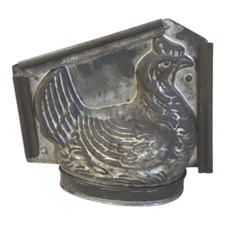 Antique Chocolate or Ice Cream Hen Mold For Sale