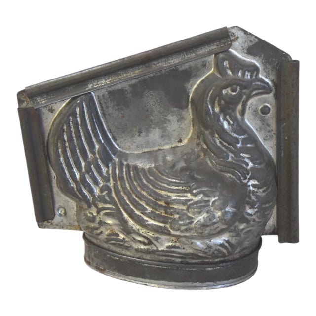 Antique Chocolate or Ice Cream Hen Mold For Sale
