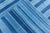 English Doris Leslie Blau Heritage Vintage Dhurrie In Light Blue And Blue Handmade Rug For Sale - Image 3 of 8