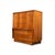Sculptural Atomic Style Mid-Century Modern 5-Drawer Highboy Dresser, C. 1960s For Sale - Image 4 of 9