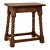 18th Century English Oak Joint Stool For Sale
