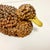 1950s Arts & Crafts Boho Chic Adirondack Pine Cone & Paper Mache’ Duck Figurine For Sale - Image 11 of 16
