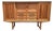 Mid Century Scandinavian Danish Brutalist Oak Sideboard by Henning Kjaernulf For Sale