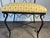 French Country Vintage Royere Style Iron Garden Chairs, 4 Pieces For Sale - Image 3 of 7
