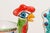 Pair of Hand Painted Vintage Italian Ceramic Rooster Compotes/Vases by De Simone For Sale - Image 11 of 18