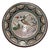 Offered is a vintage mid 20th Century decorative plate made in Tonalá, Jalisco, Mexico, a province renowned for its earth-...