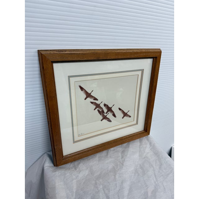 Design Plus Gallery presents "Snow Geese in Flight" an Original Photograph by Photographer and Naturalist Lee Mann. An...