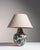 1970s Germany Blue Ceramic Table Lamp For Sale - Image 14 of 15
