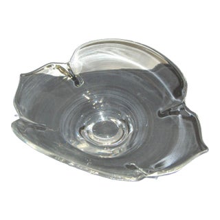 Vintage Fine Crystal Steuben Calyx Shaped Bowl For Sale