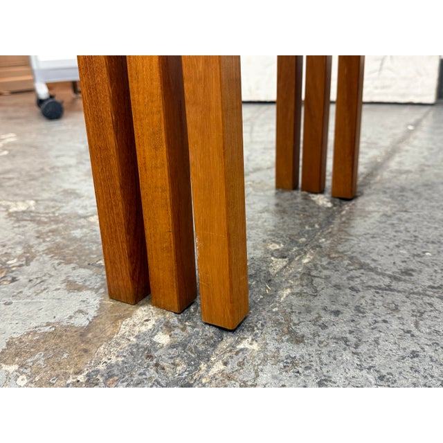 Bent Silberg Mobler Teak Nest Tables, Mid 20th Century, Set of Three For Sale - Image 9 of 12